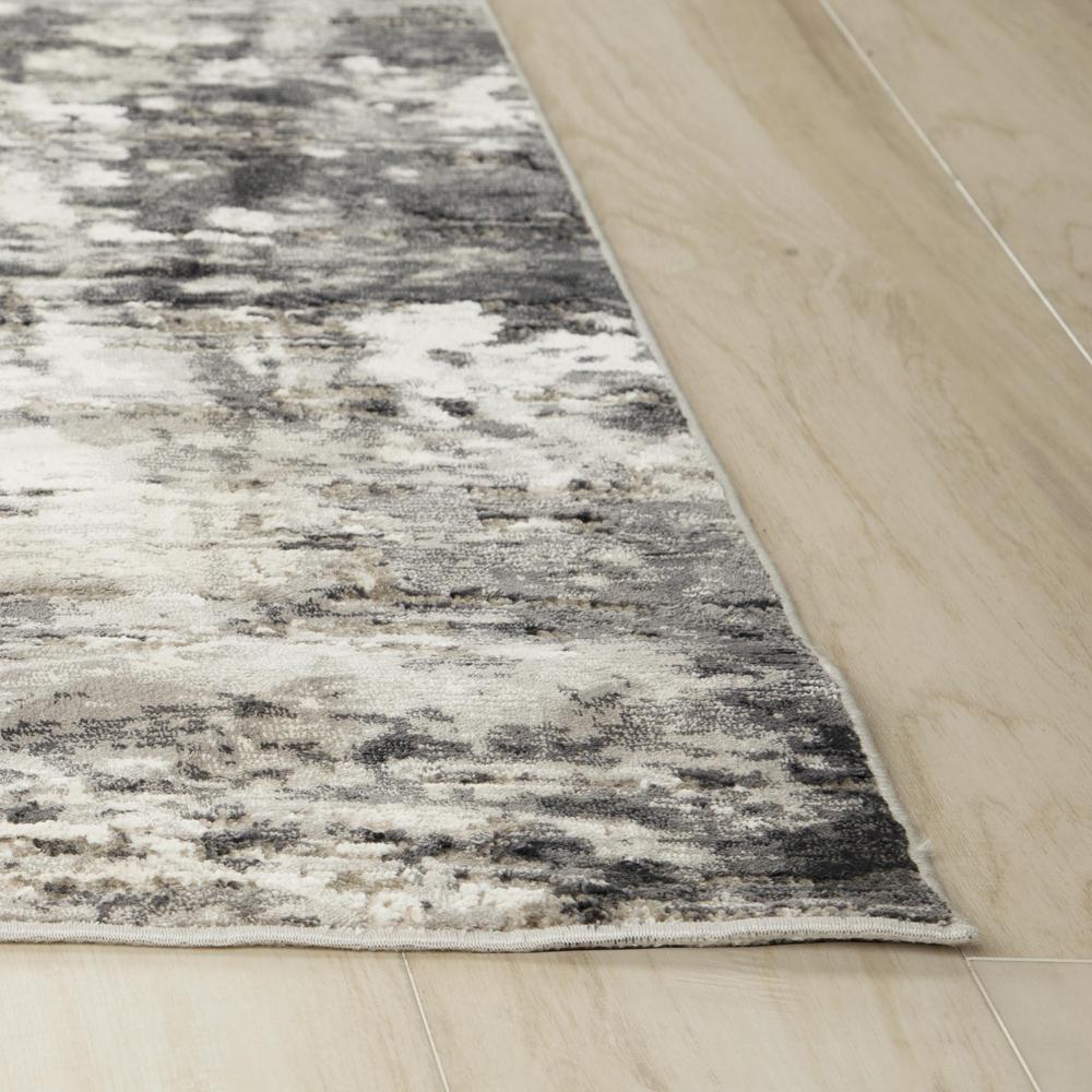 Power Loomed Cut Pile Polyester Rug, 5'3" x 7'6". Picture 3