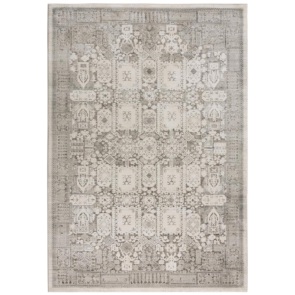 Power Loomed Cut Pile Polyester Rug, 5'3" x 7'6". Picture 1