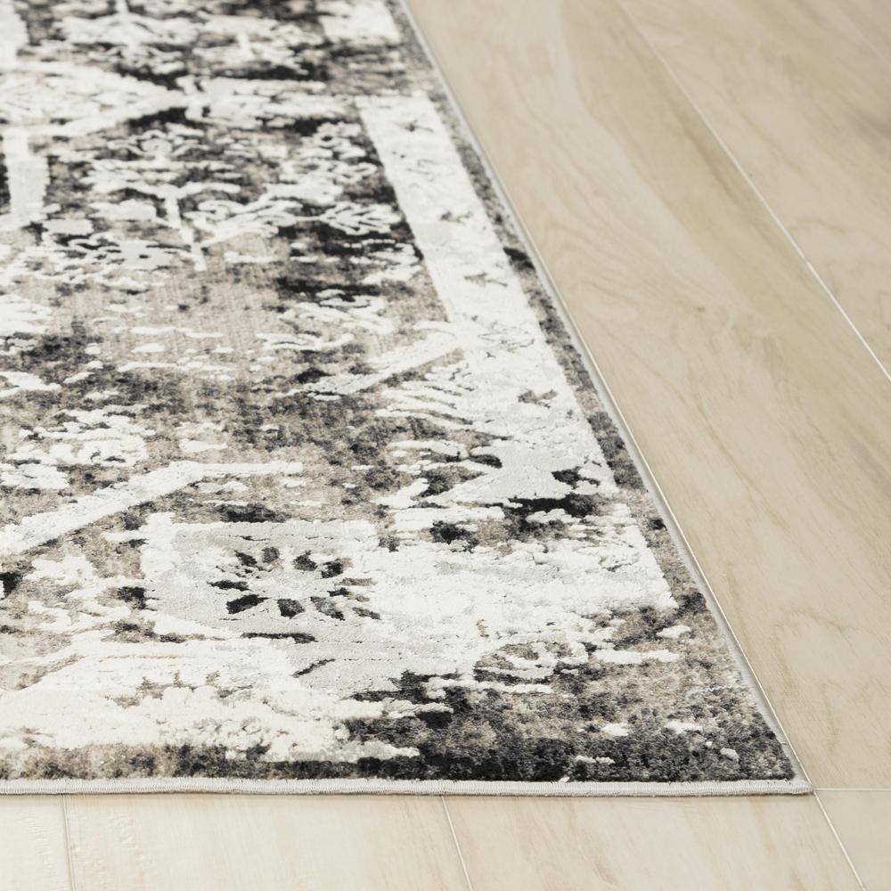 Power Loomed Cut Pile Polyester Rug, 5'3" x 7'6". Picture 3