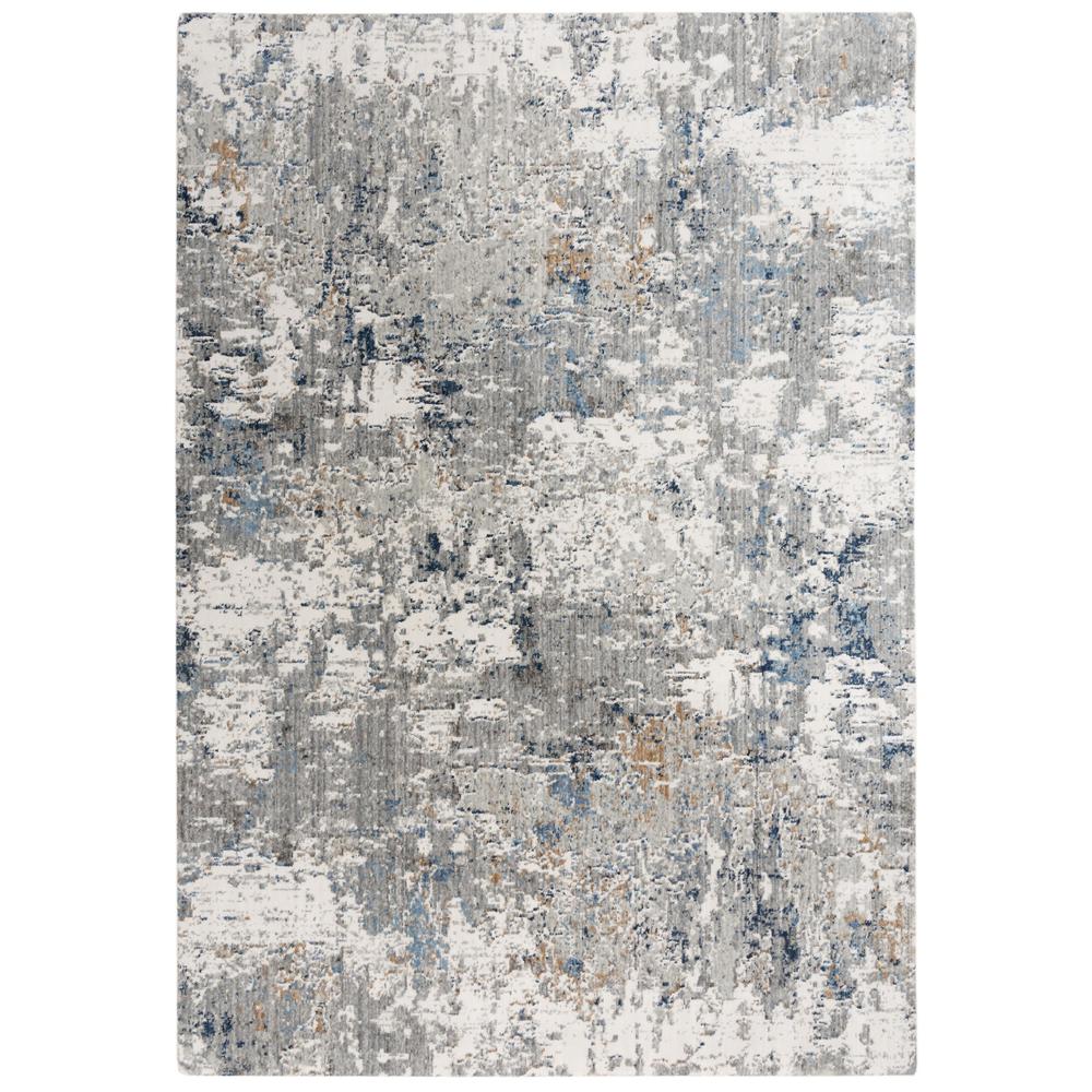 Machine/Hybrid Cut Pile Recycled Polyester Rug, 2'6" x 8'. Picture 1