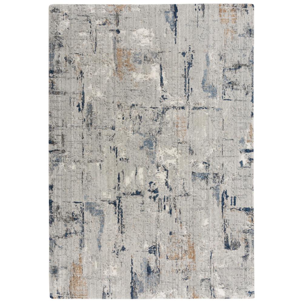Machine/Hybrid Cut Pile Recycled Polyester Rug, 2'6" x 8'. Picture 1