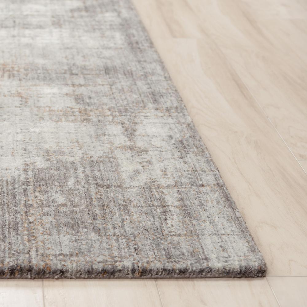 Machine/Hybrid Cut Pile Recycled Polyester Rug, 2'6" x 8'. Picture 3