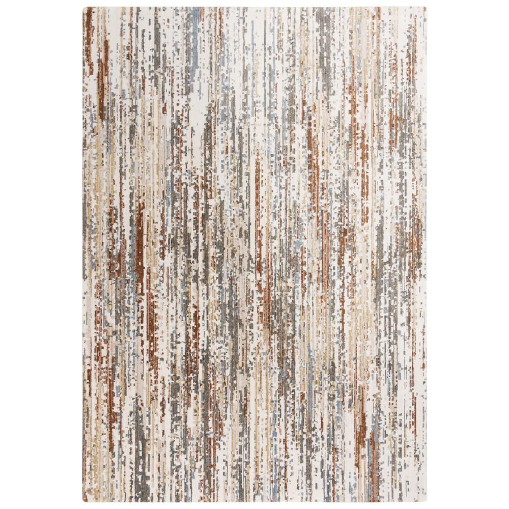 Machine/Hybrid Cut Pile Recycled Polyester Rug, 2'6" x 8'. Picture 1