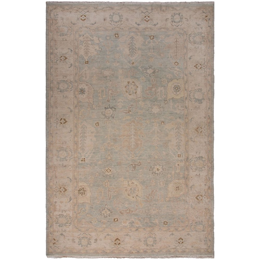 6' x 9' Cut Pile Hand Knotted  Rug. Picture 1