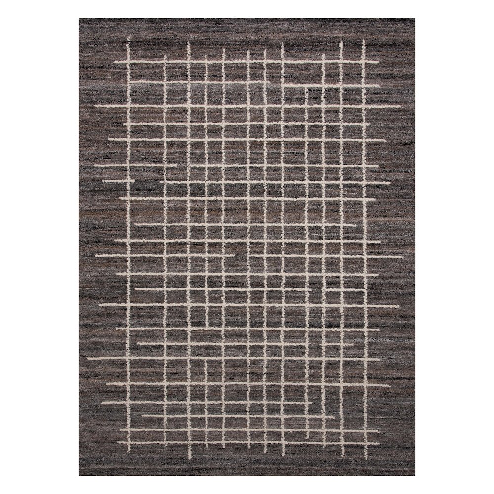 5' x 7'9" Loop Pile Hand Tufted Rug. Picture 1