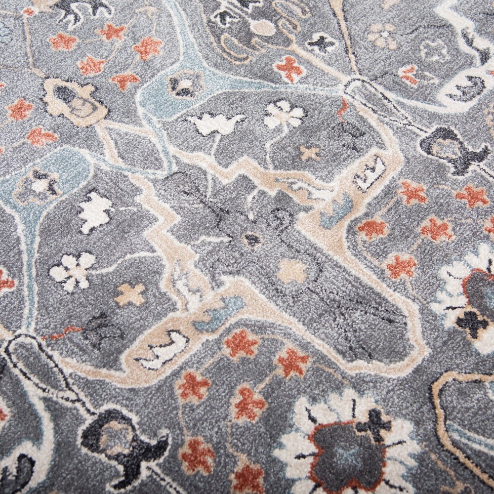5' x 8' Cut Pile Hand Tufted Rug. Picture 5