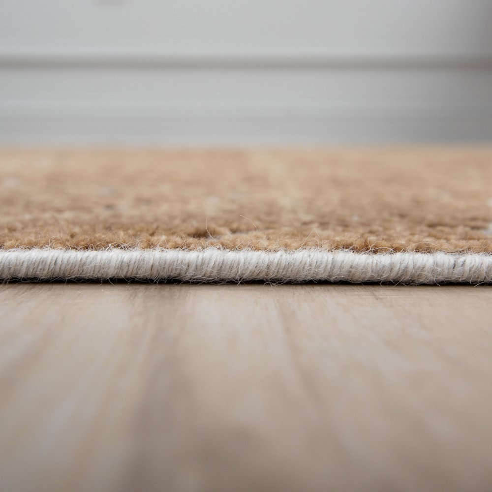 6' x 9' Cut Pile Hand Knotted Rug. Picture 4