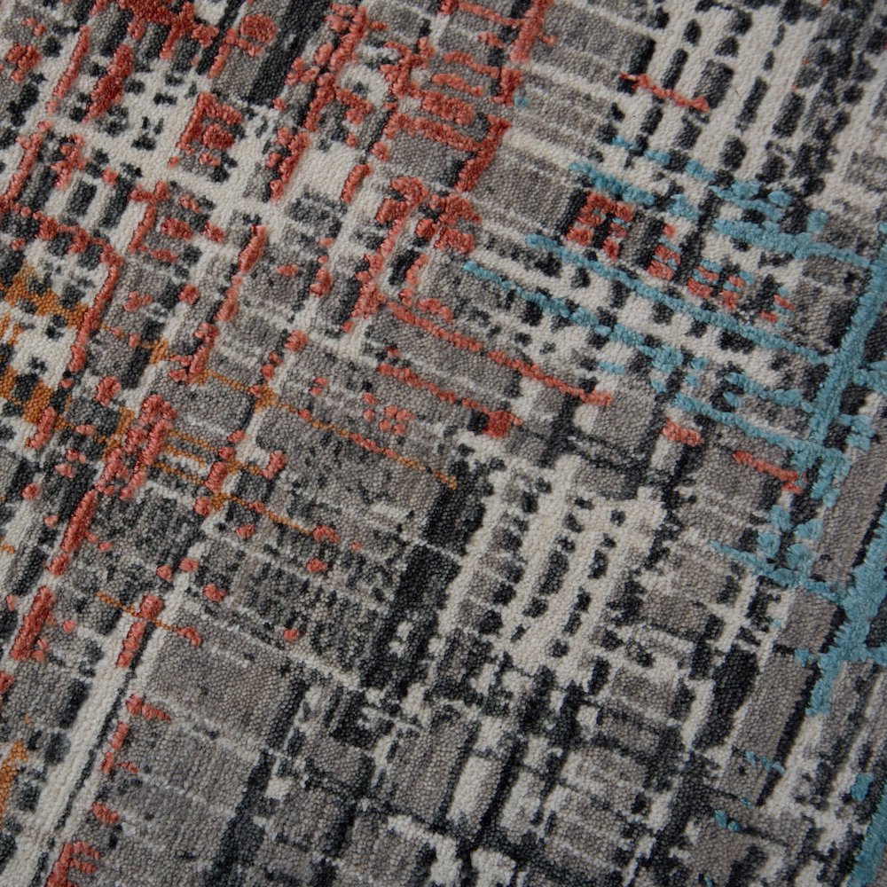 2'6" x 8' Cut Pile Hybrid Rug. Picture 3