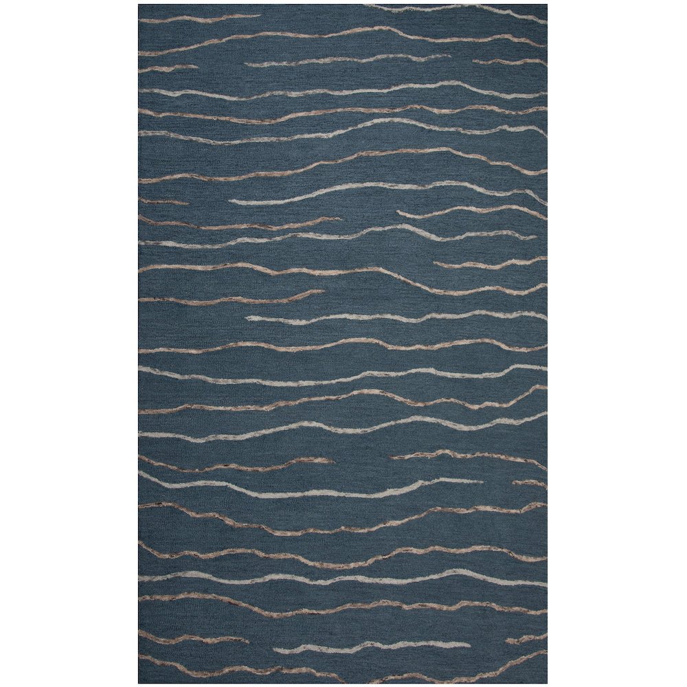 5' x 8' Hand-Tufted Rectangle Rug. Picture 1