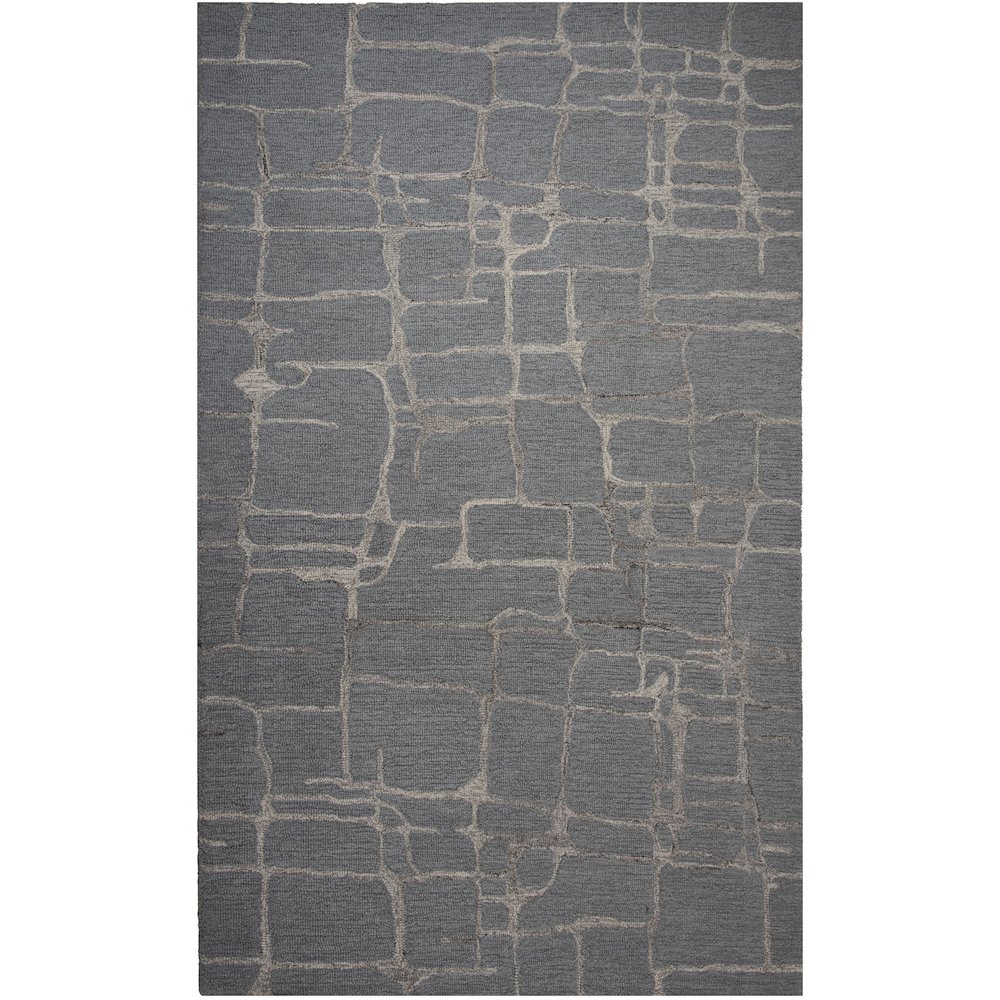 5' x 8' Hand-Tufted Rectangle Rug. Picture 1