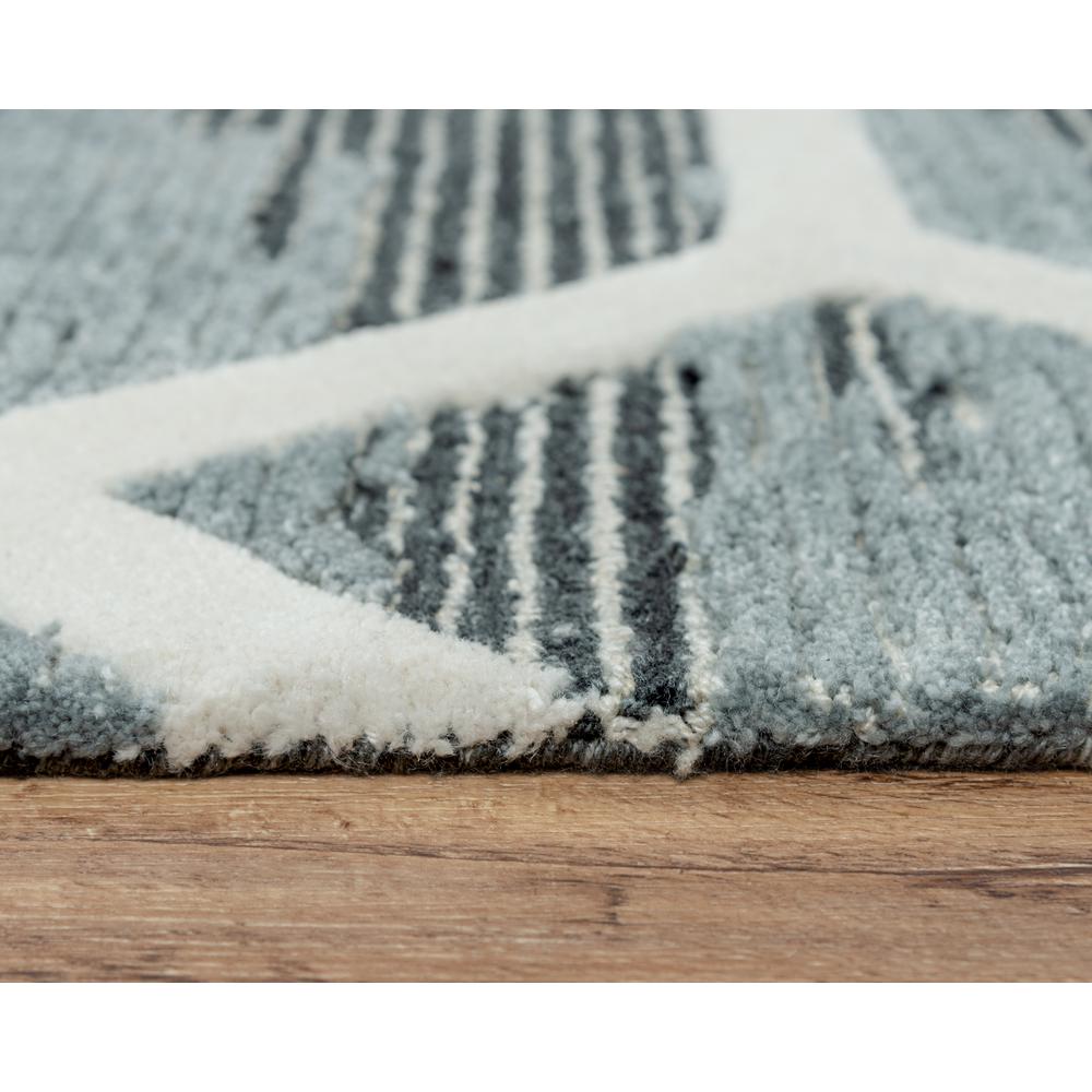8' x 10' Hand-Tufted Rectangle Rug. Picture 5
