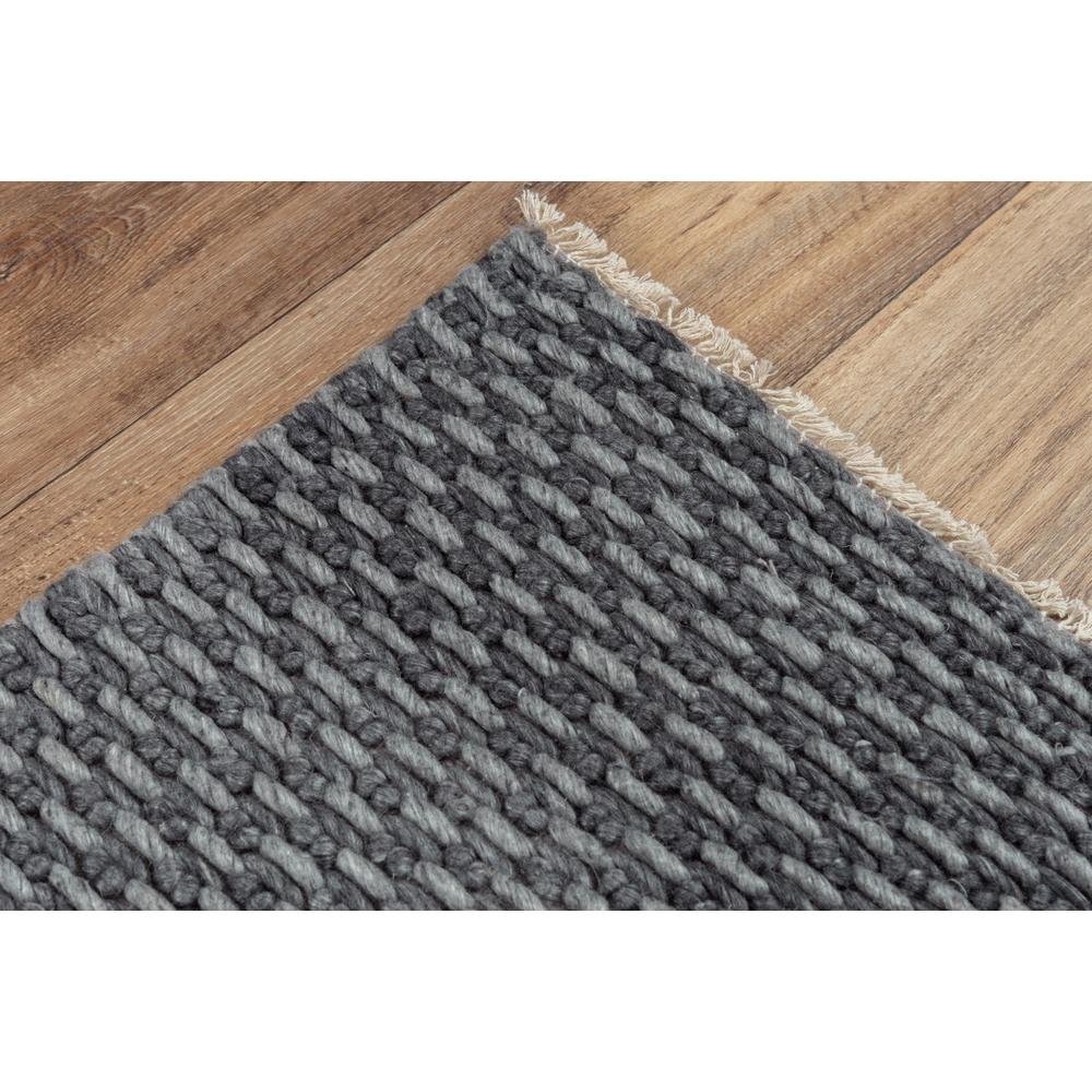 Hand Woven Flat Weave Pile Wool/ Polyester Rug, 7'6" x 9'6". Picture 5