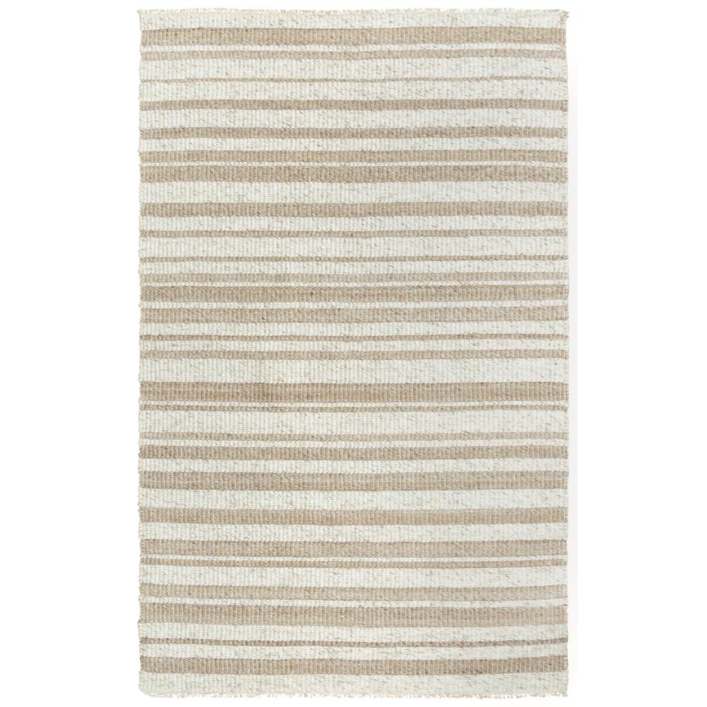 Hand Woven Flat Weave Pile Wool/ Polyester Rug, 7'6" x 9'6". Picture 1
