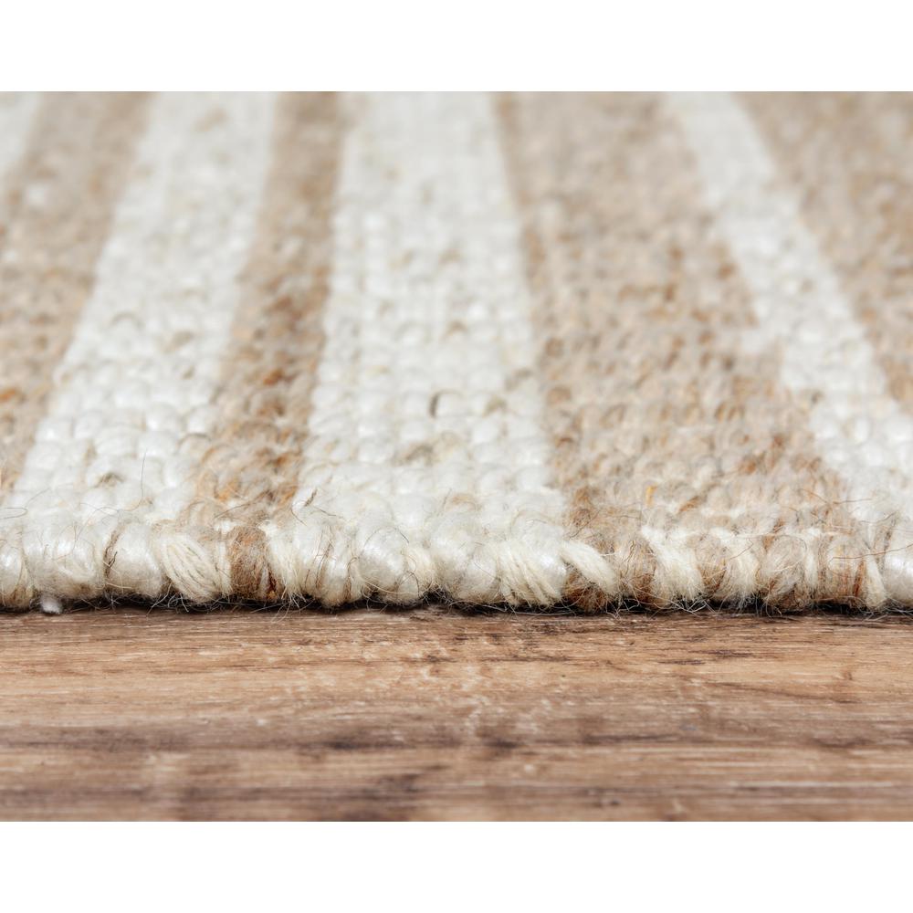 Hand Woven Flat Weave Pile Wool/ Polyester Rug, 7'6" x 9'6". Picture 6