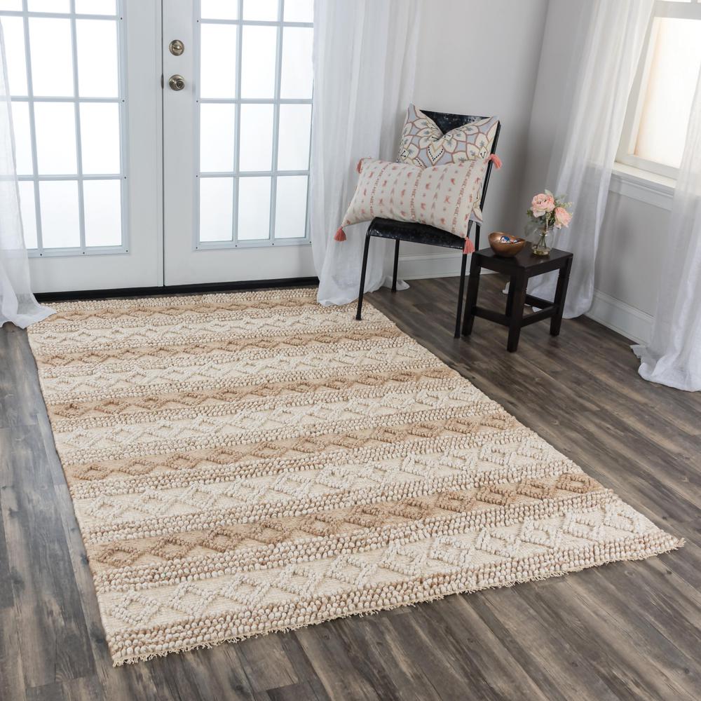 8' x 10' Hand-Woven Rectangle Rug. Picture 2