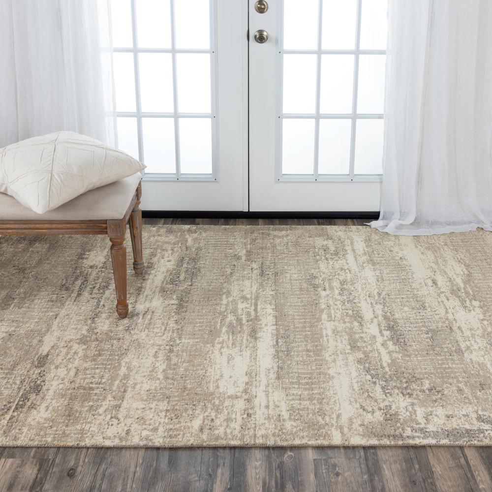 Hybrid Cut Pile Wool/ Tencel Rug, 5' x 8'. Picture 2
