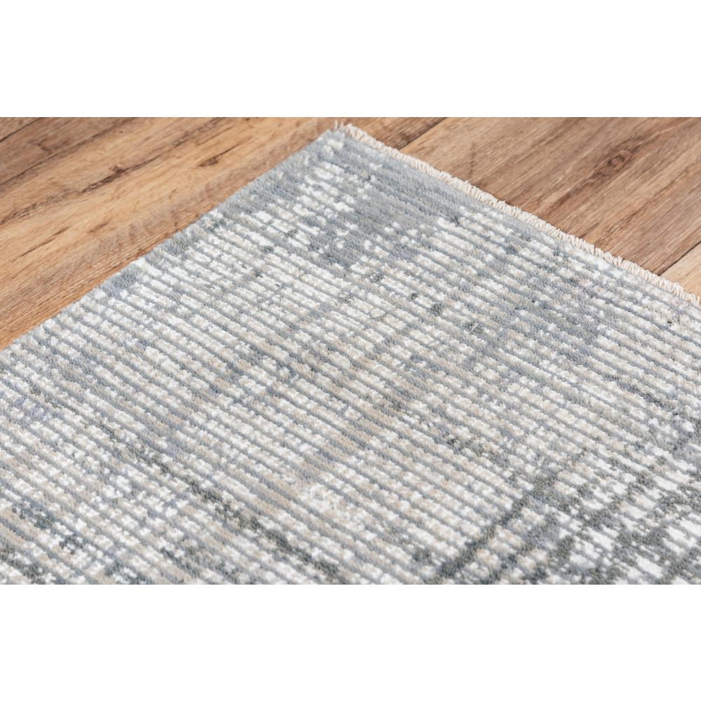 Hybrid Cut Pile Wool/ Tencel Rug, 5' x 8'. Picture 5