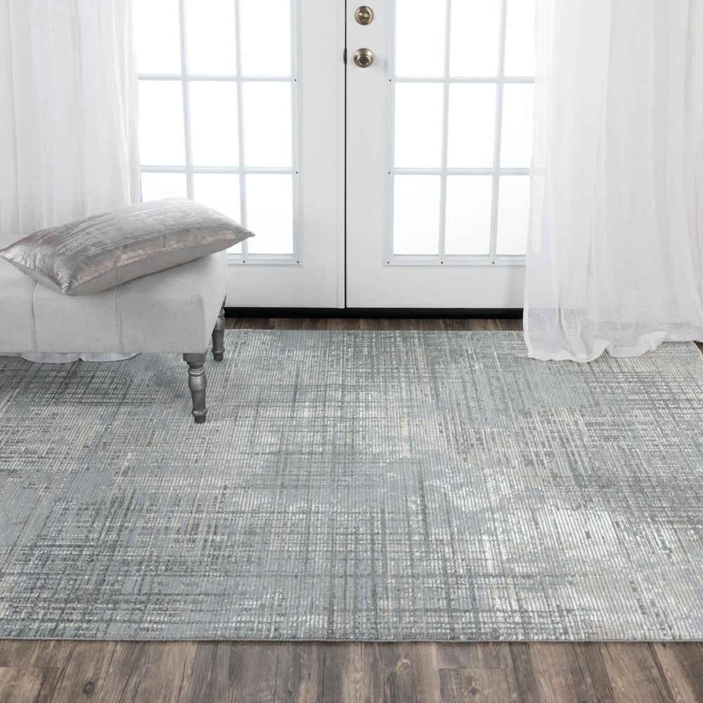 Hybrid Cut Pile Wool/ Tencel Rug, 5' x 8'. Picture 2