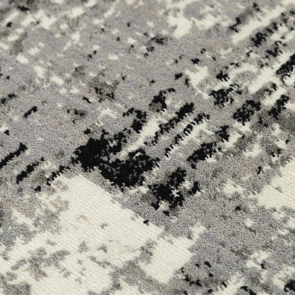 Hybrid Cut Pile Wool/ Tencel Rug, 5' x 8'. Picture 4