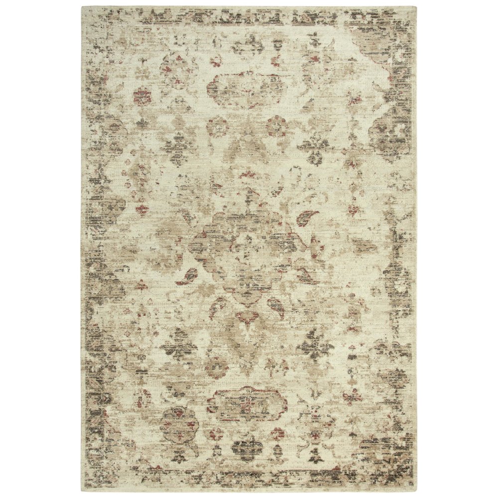 Hybrid Cut Pile Wool Rug, 3' x 5'. Picture 1