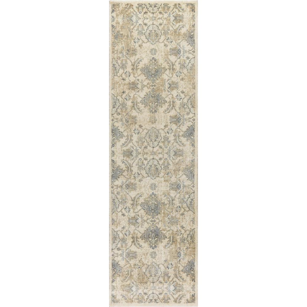 Hybrid Cut Pile Wool Rug, 2'6" x 8'. Picture 1