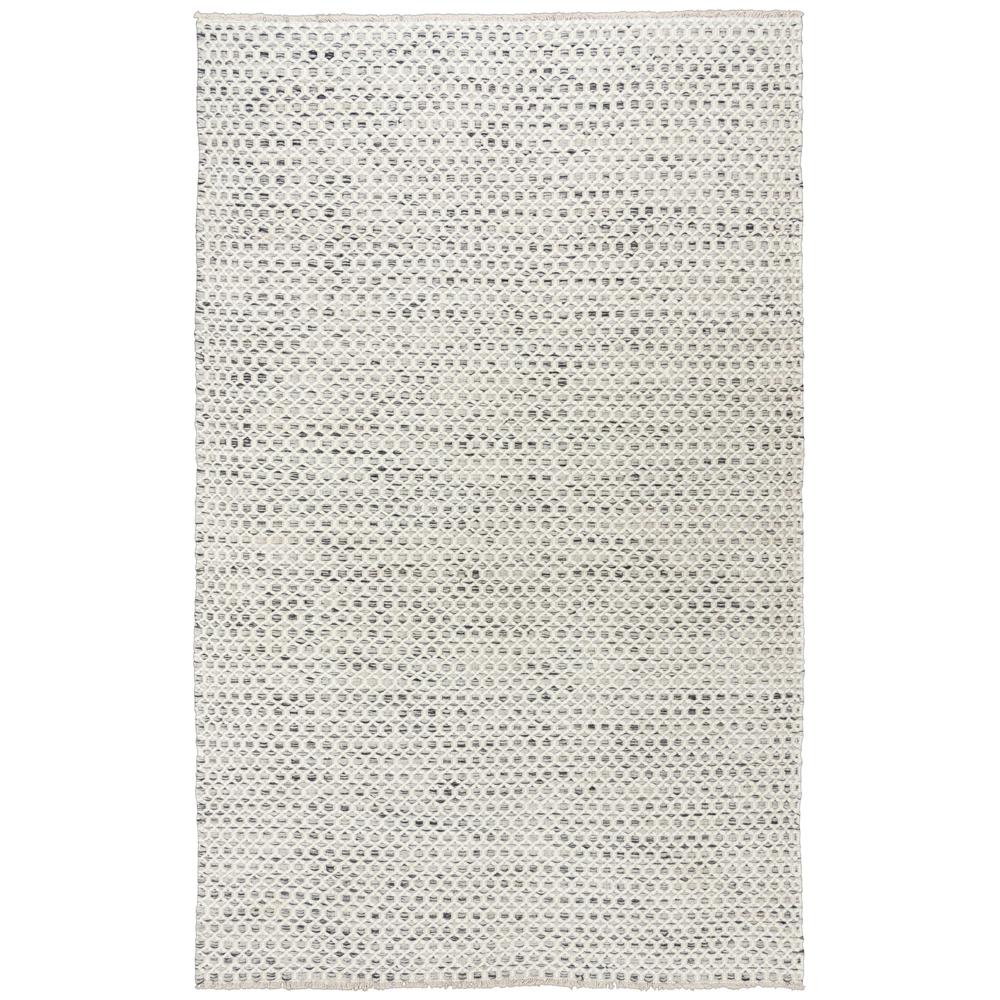 Hand Woven Loop Pile Wool Rug, 7'6" x 9'6". Picture 1