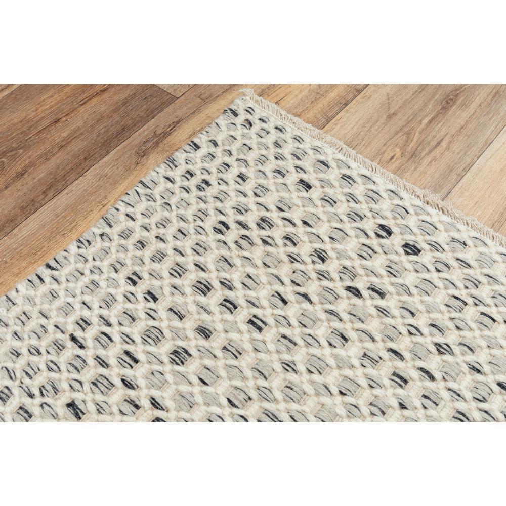Hand Woven Loop Pile Wool Rug, 7'6" x 9'6". Picture 5