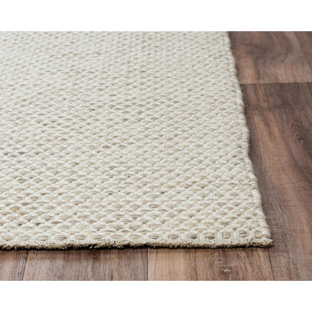 Hand Woven Loop Pile Wool Rug, 7'6" x 9'6". Picture 3