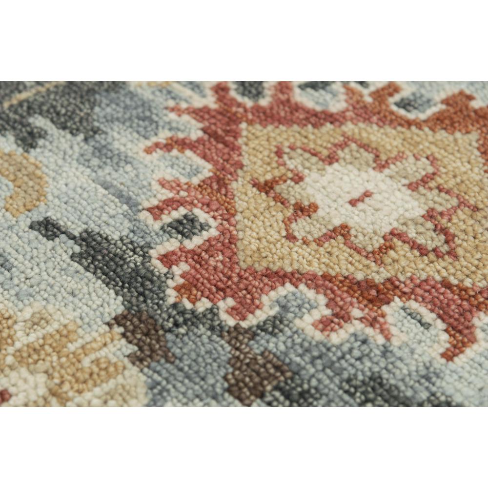Hand Knotted Cut Pile Wool Rug, 6' x 9'. Picture 4