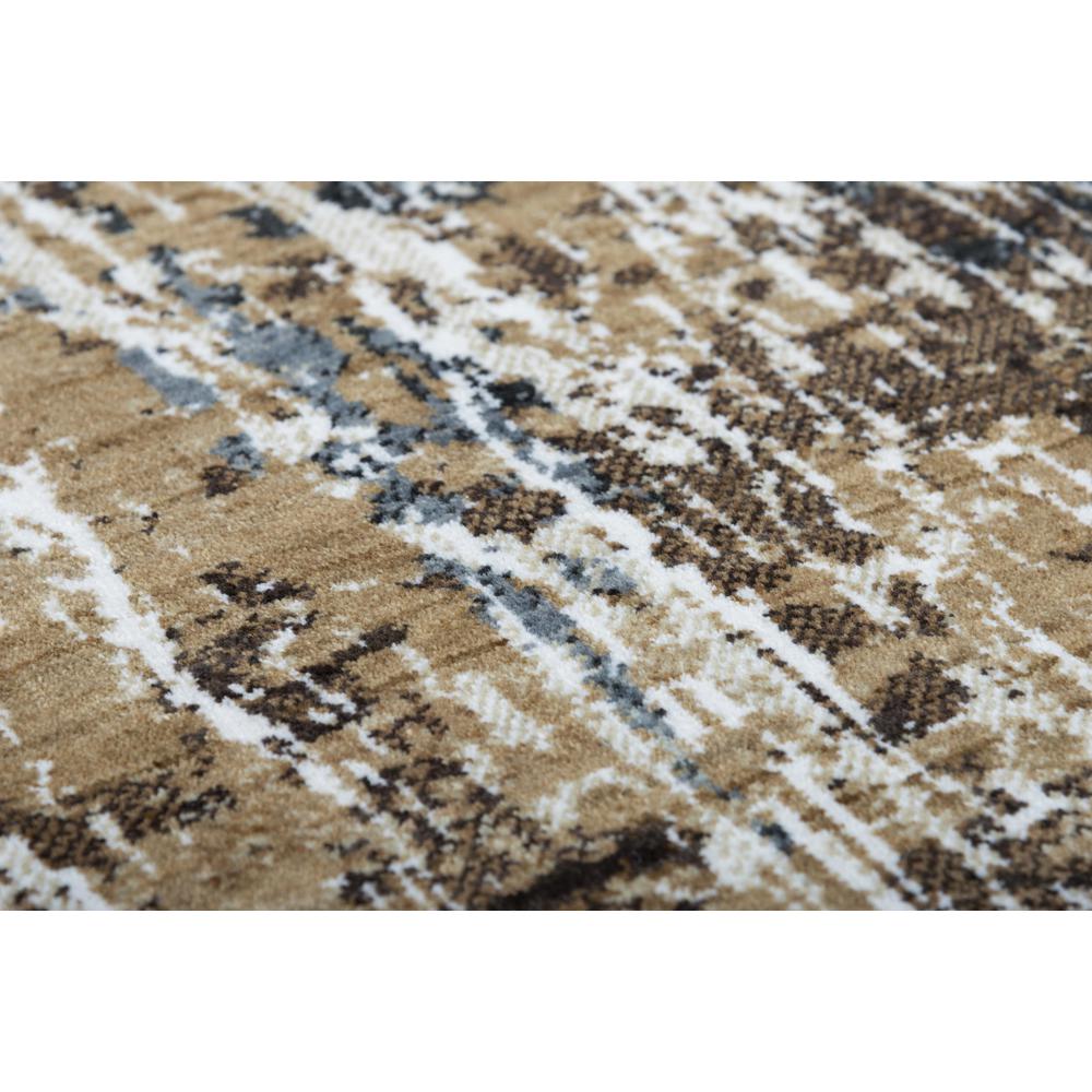 Hybrid Cut Pile Polyester Rug, 2'6" x 8'. Picture 3