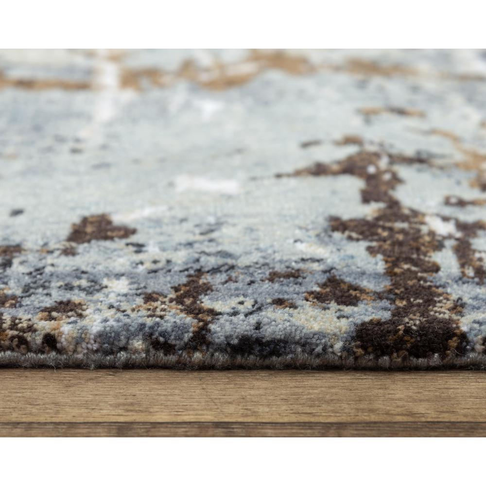 Hybrid Cut Pile Polyester Rug, 2'6" x 8'. Picture 5