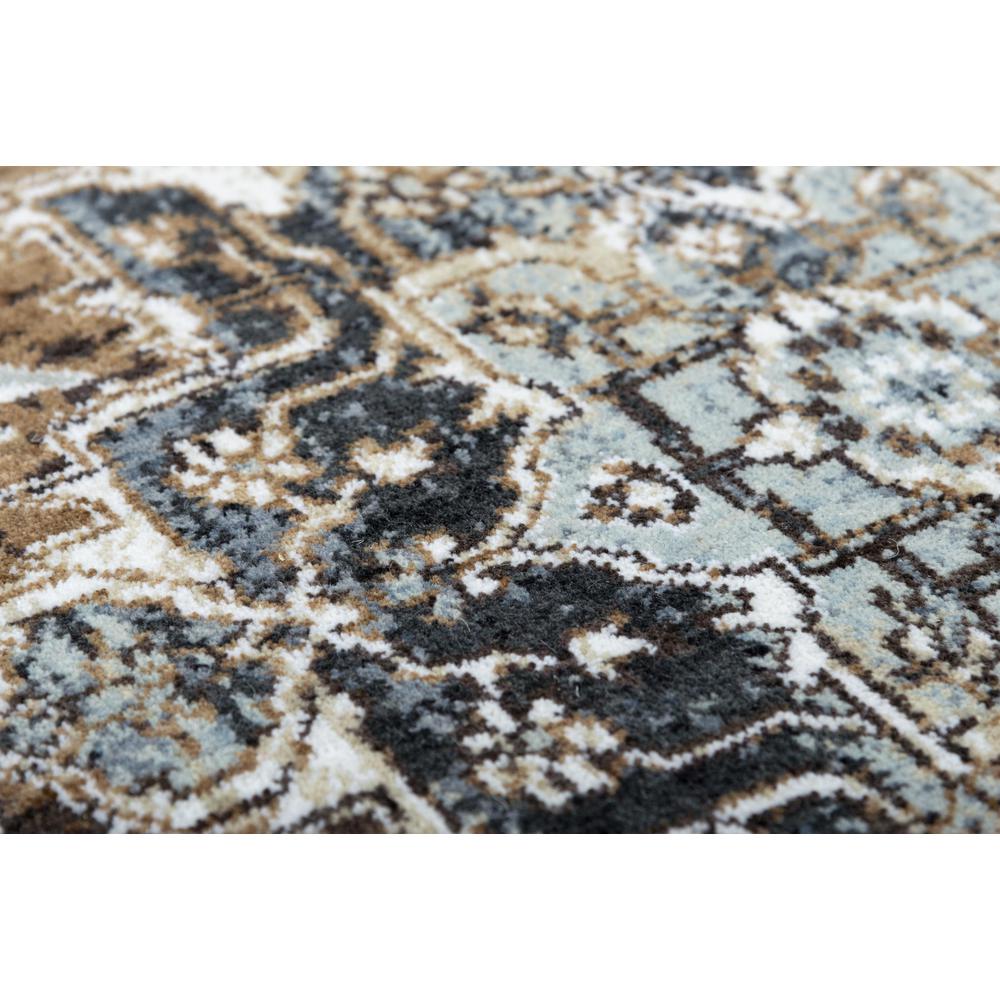 Hybrid Cut Pile Polyester Rug, 2'6" x 8'. Picture 3