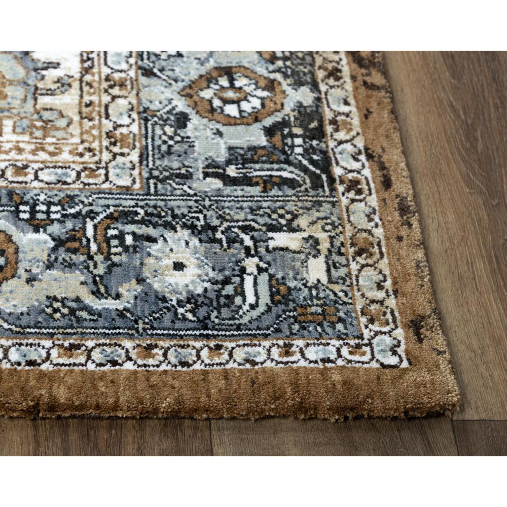 Hybrid Cut Pile Polyester Rug, 2'6" x 8'. Picture 2