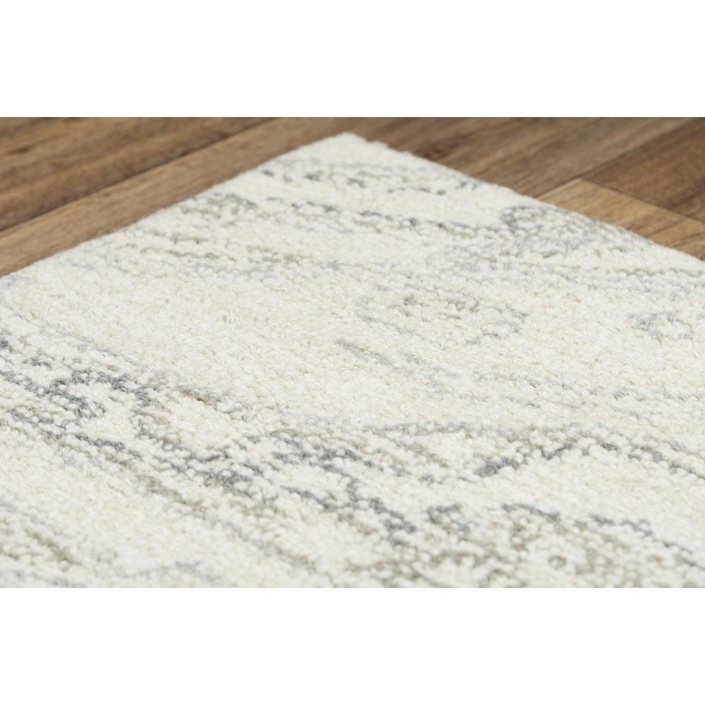 Hand Tufted Loop Pile Wool Rug, 7'9" x 9'9". Picture 5