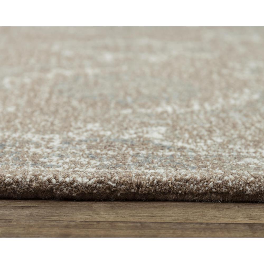 Hand Tufted Loop Pile Wool Rug, 7'9" x 9'9". Picture 6