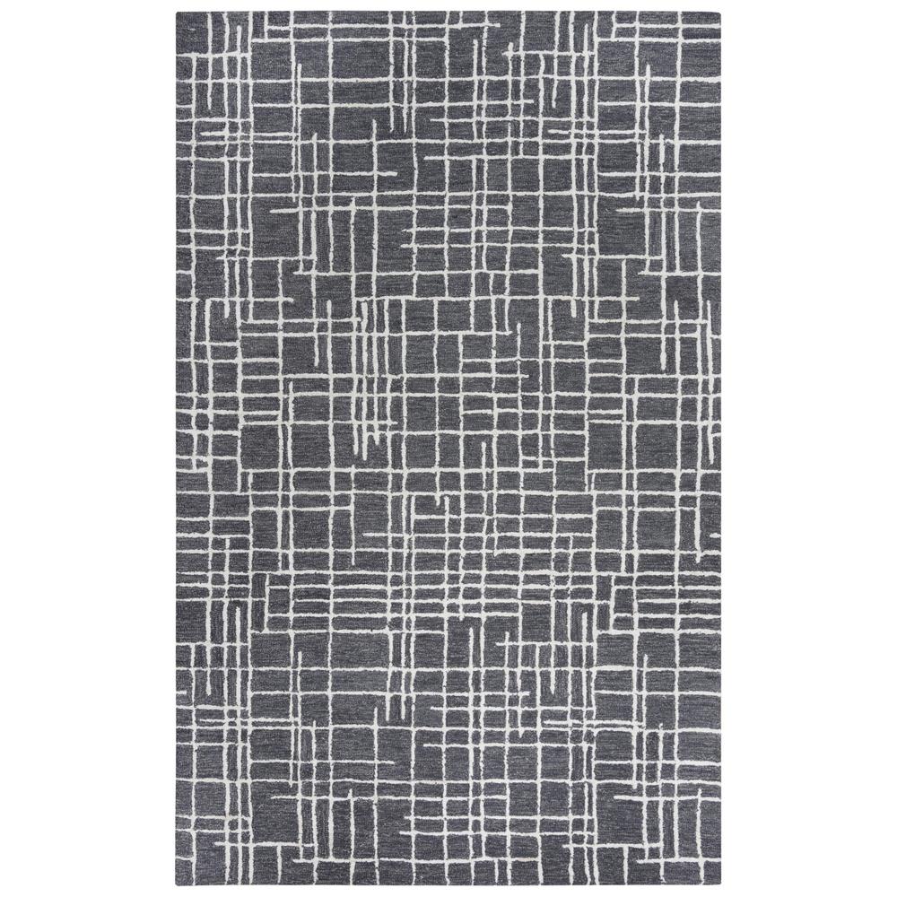 8' x 10' Hand-Tufted Rectangle Rug. Picture 1