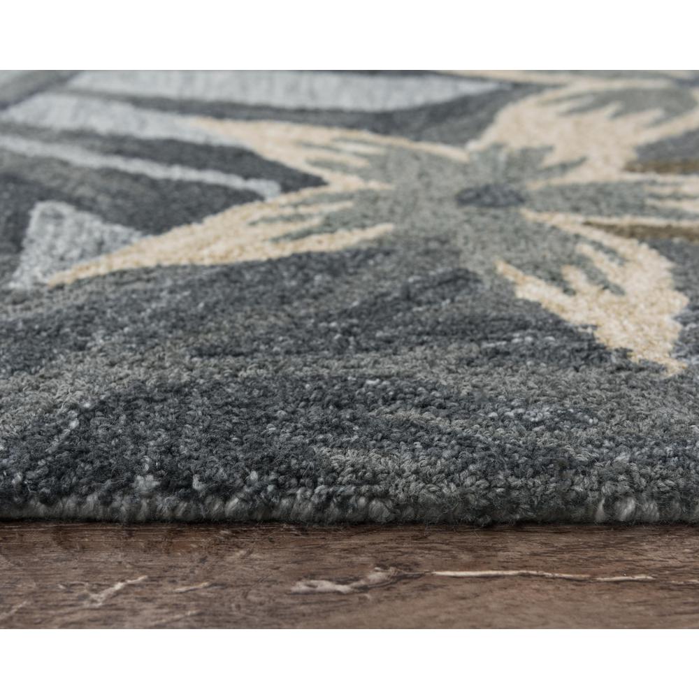 8' x 10' Hand-Tufted Rectangle Rug. Picture 6