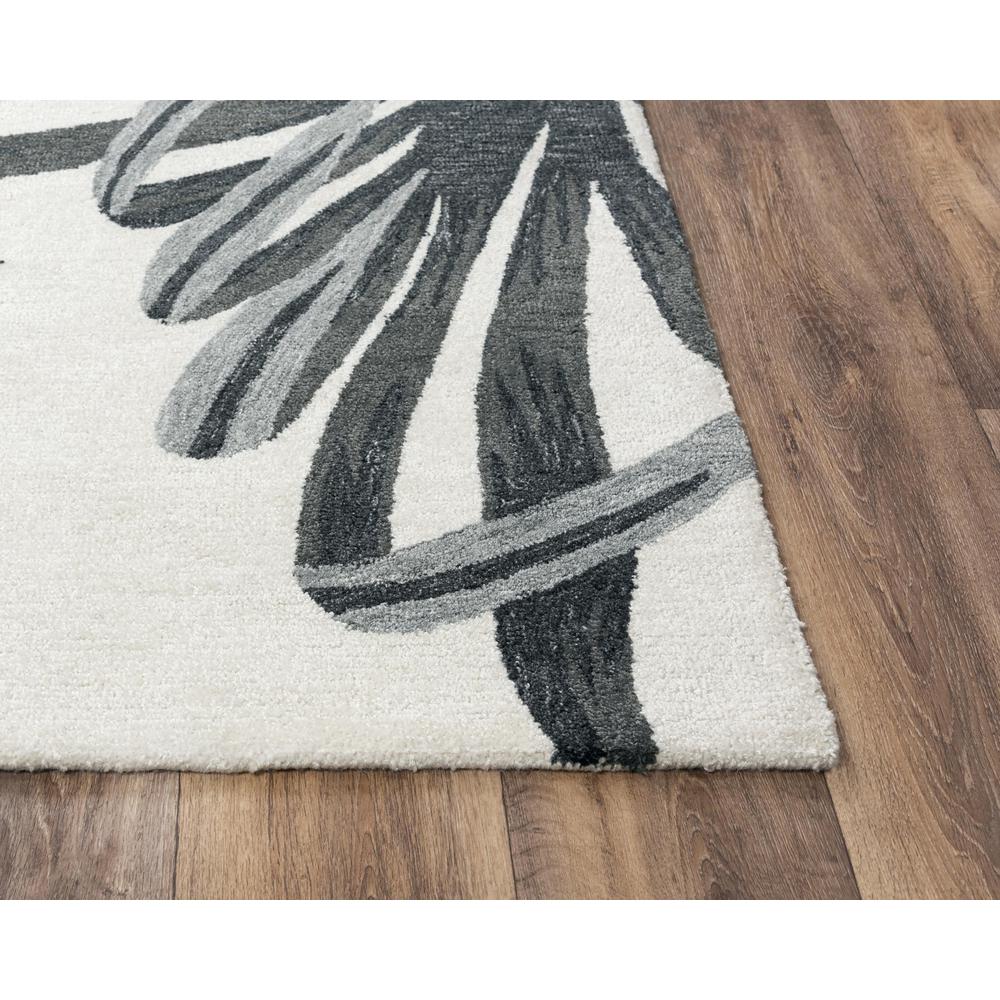8' x 10' Hand-Tufted Rectangle Rug. Picture 3