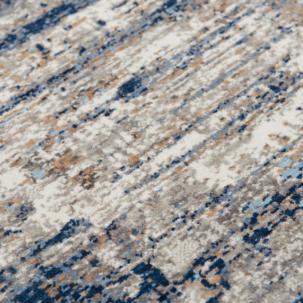 Machine/Hybrid Cut Pile Recycled Polyester Rug, 5'2" x 7'9". Picture 5
