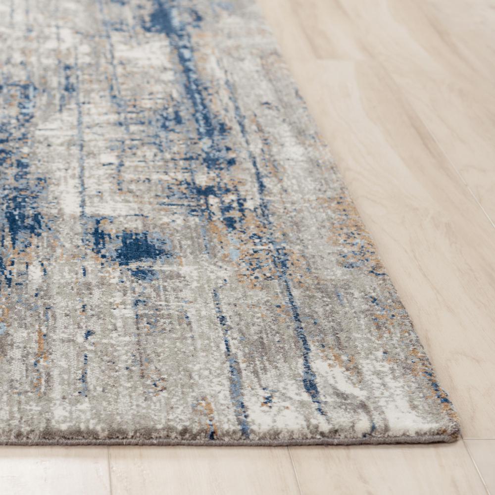 Machine/Hybrid Cut Pile Recycled Polyester Rug, 5'2" x 7'9". Picture 3