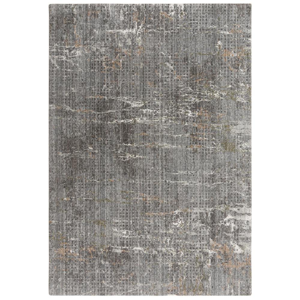 Machine/Hybrid Cut Pile Recycled Polyester Rug, 5'2" x 7'9". Picture 1