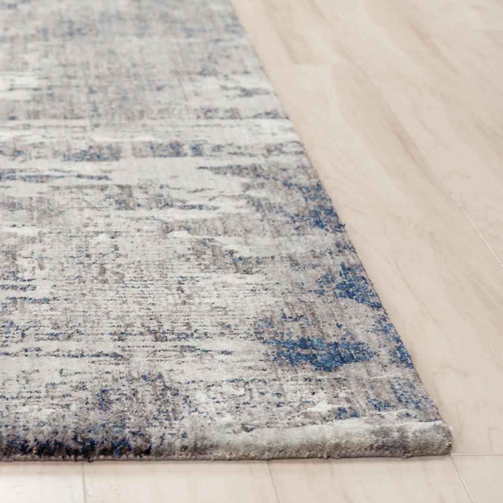 Machine/Hybrid Cut Pile Recycled Polyester Rug, 5'2" x 7'9". Picture 3