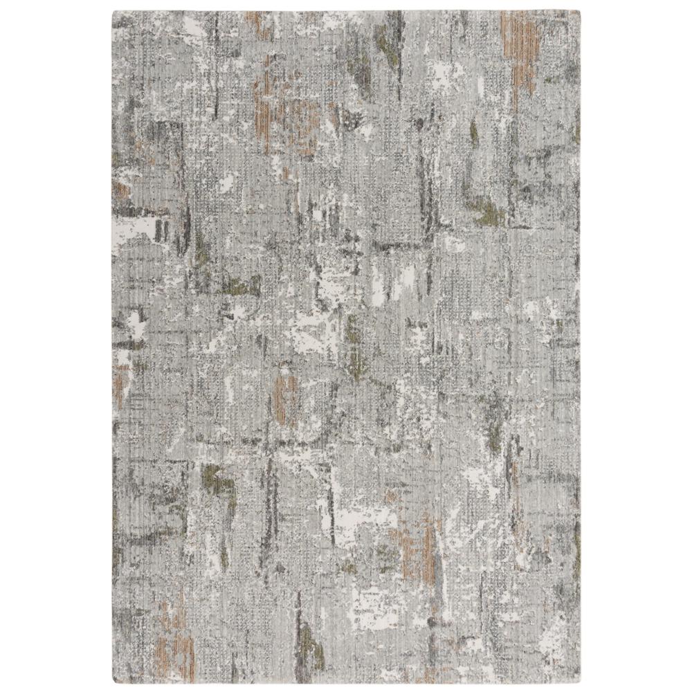 Machine/Hybrid Cut Pile Recycled Polyester Rug, 5'2" x 7'9". Picture 1