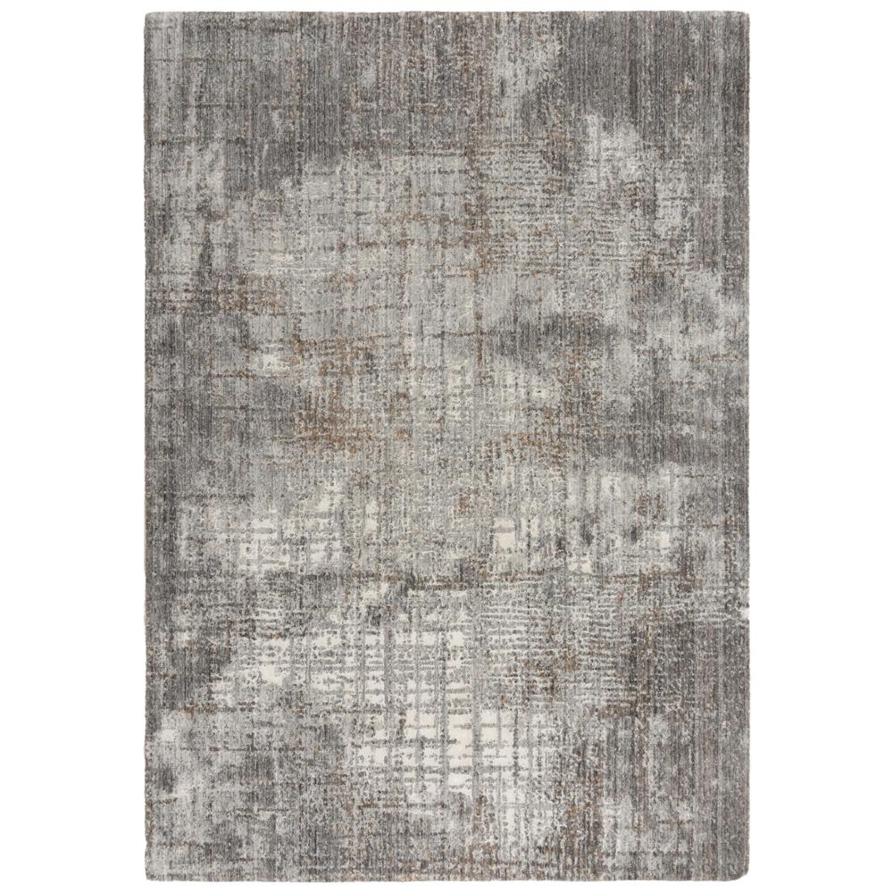 Machine/Hybrid Cut Pile Recycled Polyester Rug, 5'2" x 7'9". Picture 1