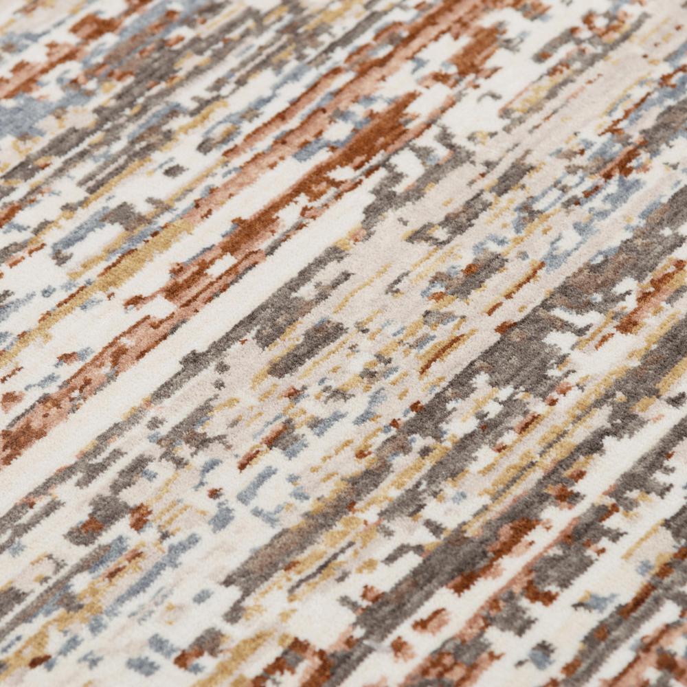 Machine/Hybrid Cut Pile Recycled Polyester Rug, 5'2" x 7'9". Picture 5