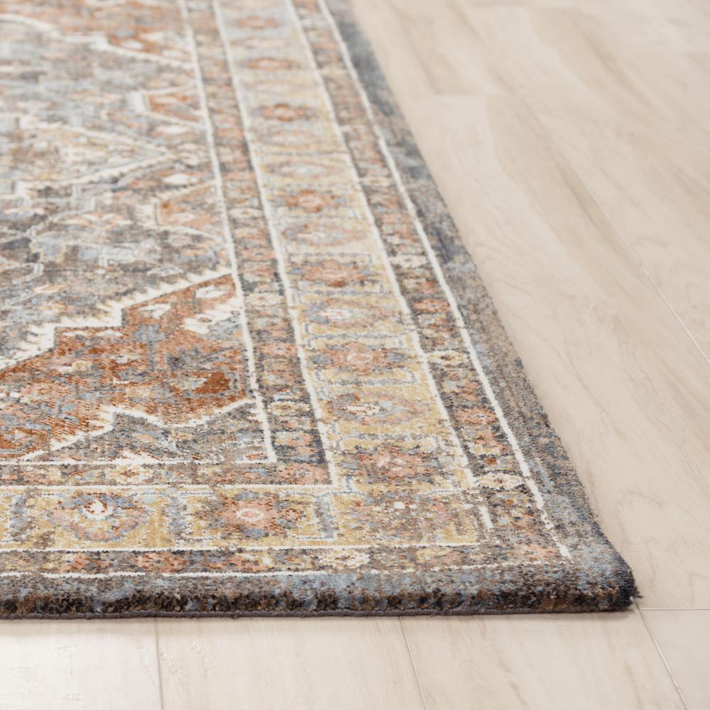 Machine/Hybrid Cut Pile Recycled Polyester Rug, 5'2" x 7'9". Picture 3