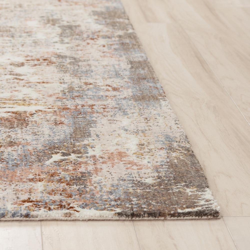 Machine/Hybrid Cut Pile Recycled Polyester Rug, 5'2" x 7'9". Picture 3