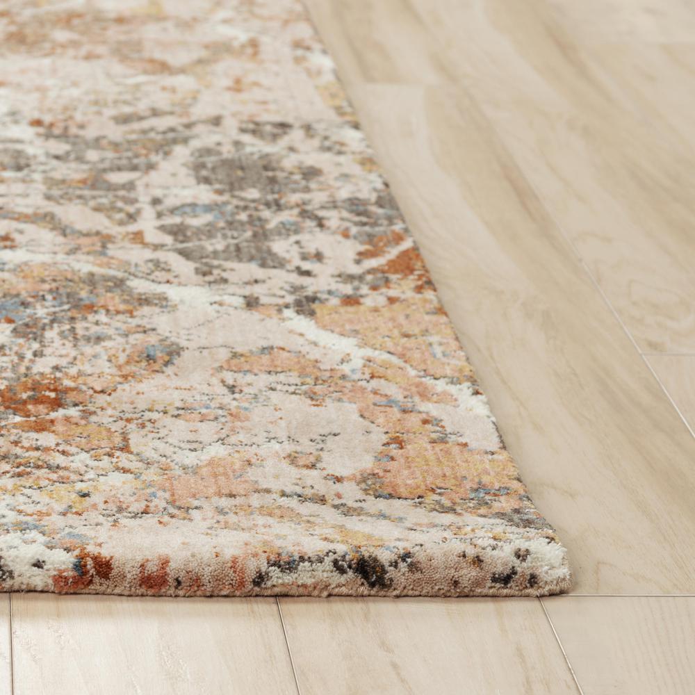 Machine/Hybrid Cut Pile Recycled Polyester Rug, 5'2" x 7'9". Picture 3