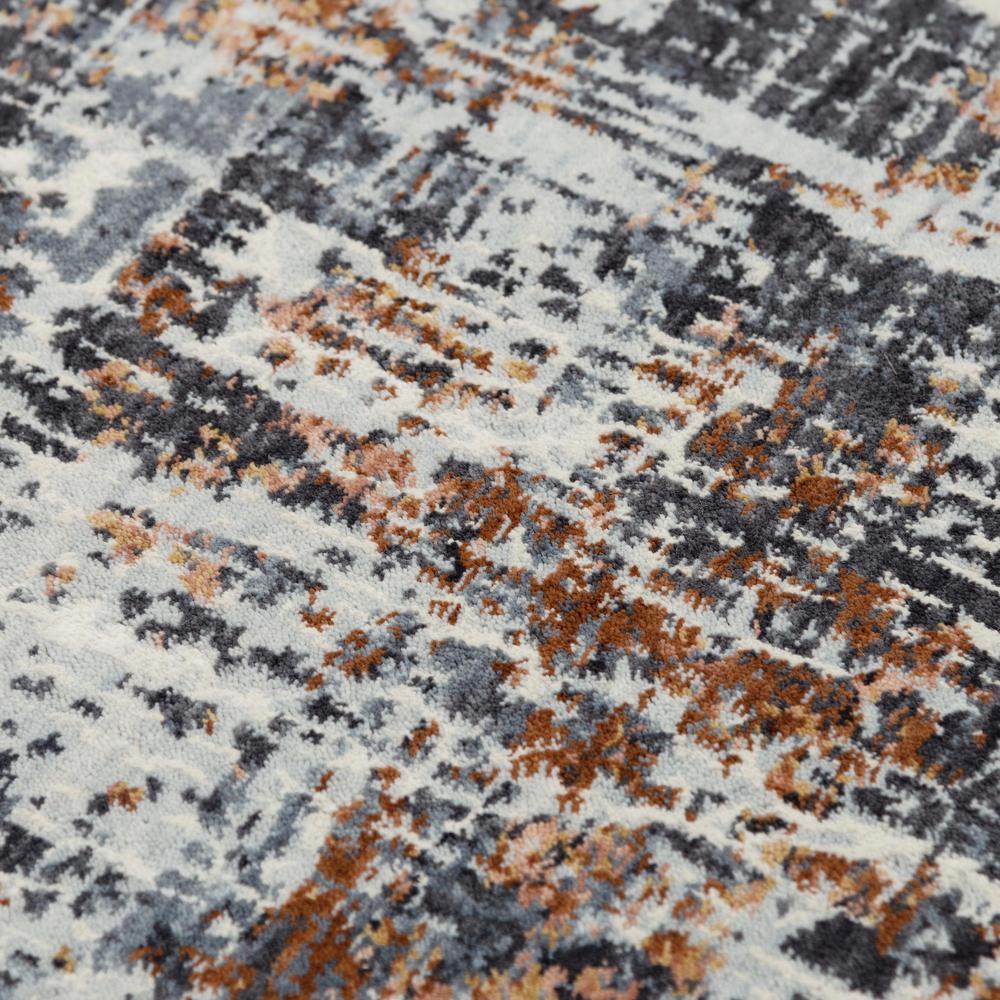 Machine/Hybrid Cut Pile Recycled Polyester Rug, 5'2" x 7'9". Picture 5