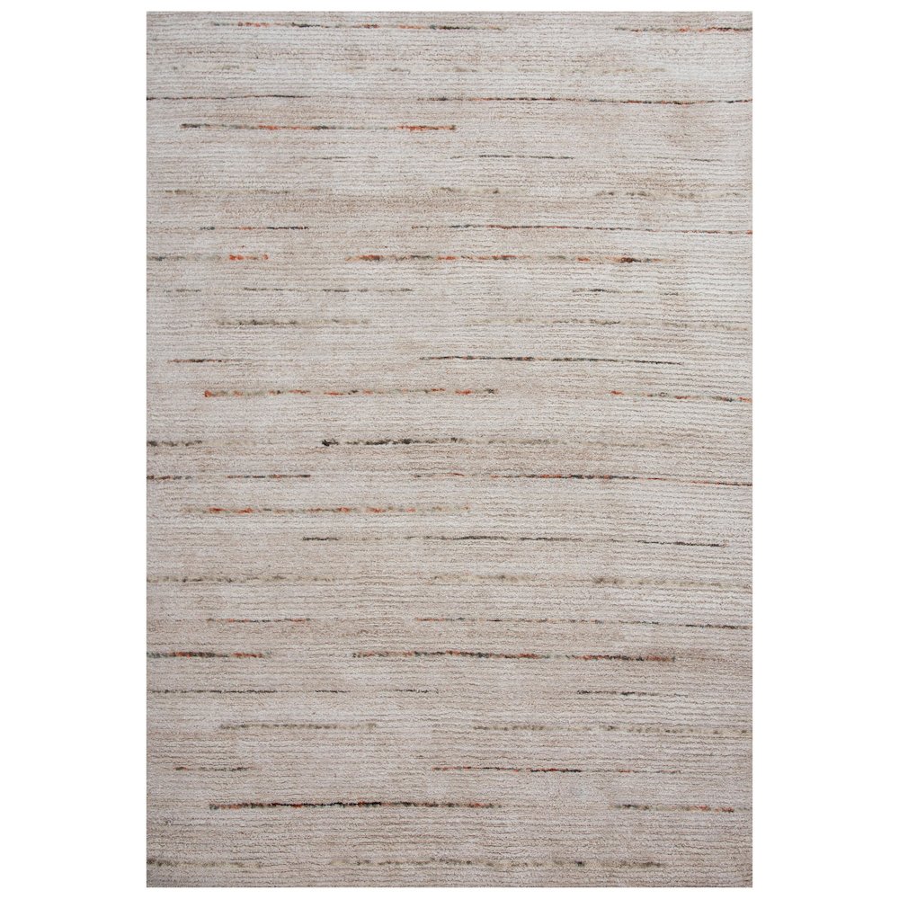 8' x 10' Cut & Loop Pile Hand Tufted Rug. Picture 1